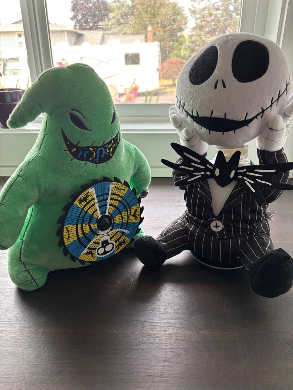 Nightmare Before Christmas plushies with music